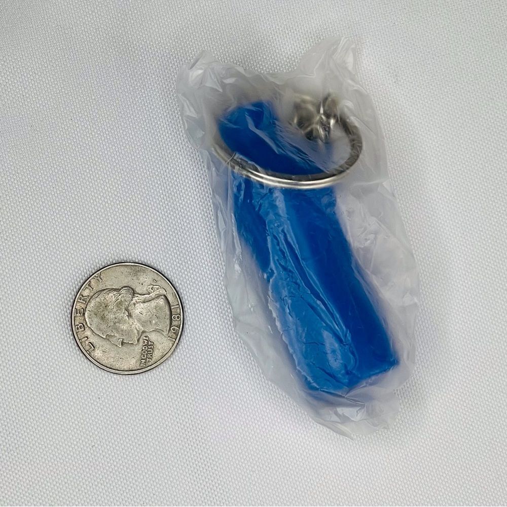 Tupperware Eco Water Bottle Keychain, Blue - Picture 2 of 2